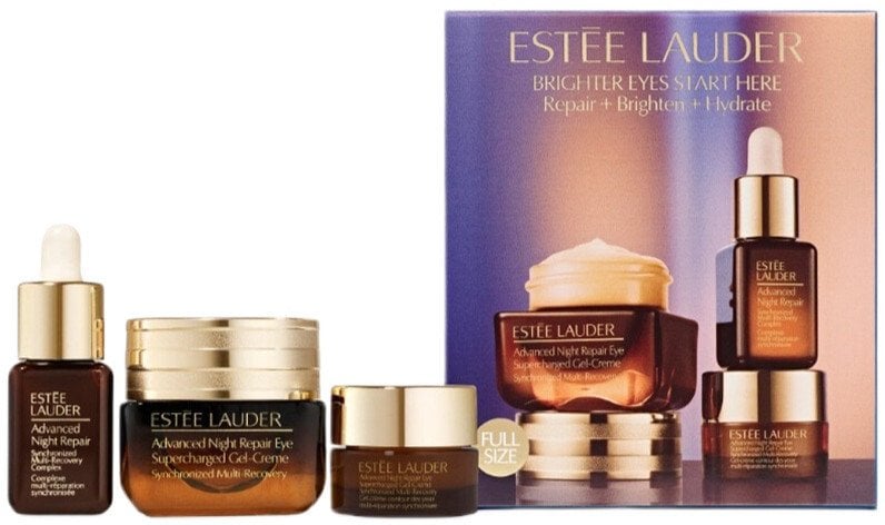 Este Lauder Brighter Eyes Start Here Advanced Night Repair zestaw krem-żel pod oczy 15ml + krem-żel pod oczy 5ml +