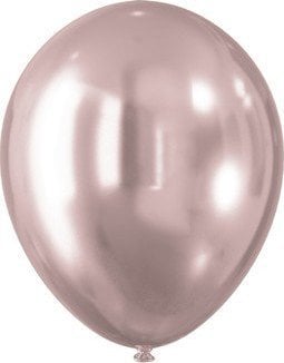 Selgros Balony - efekt chromu różowe (5 szt.)