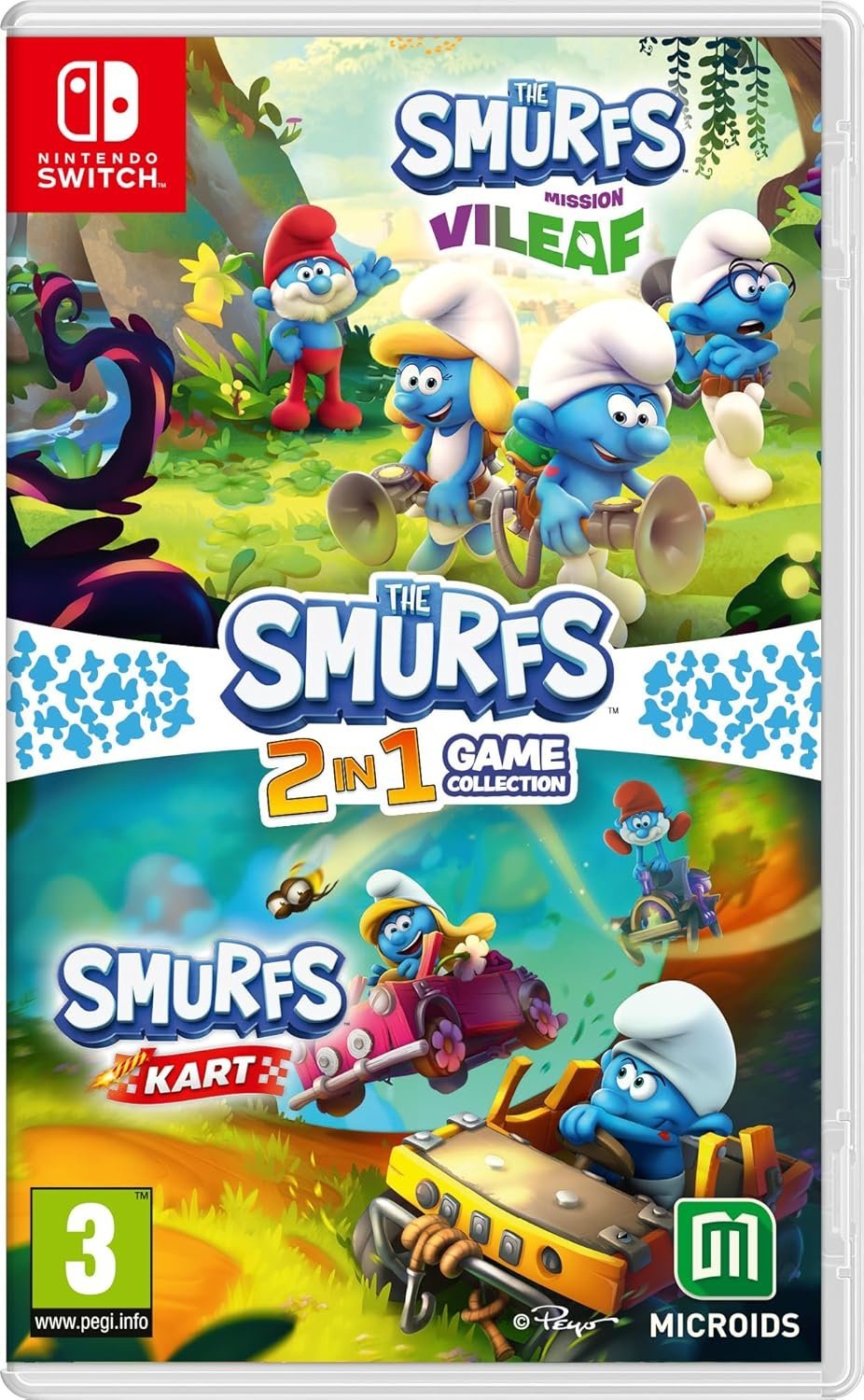 Smurfs 2 in 1 Game Collection (NSW)