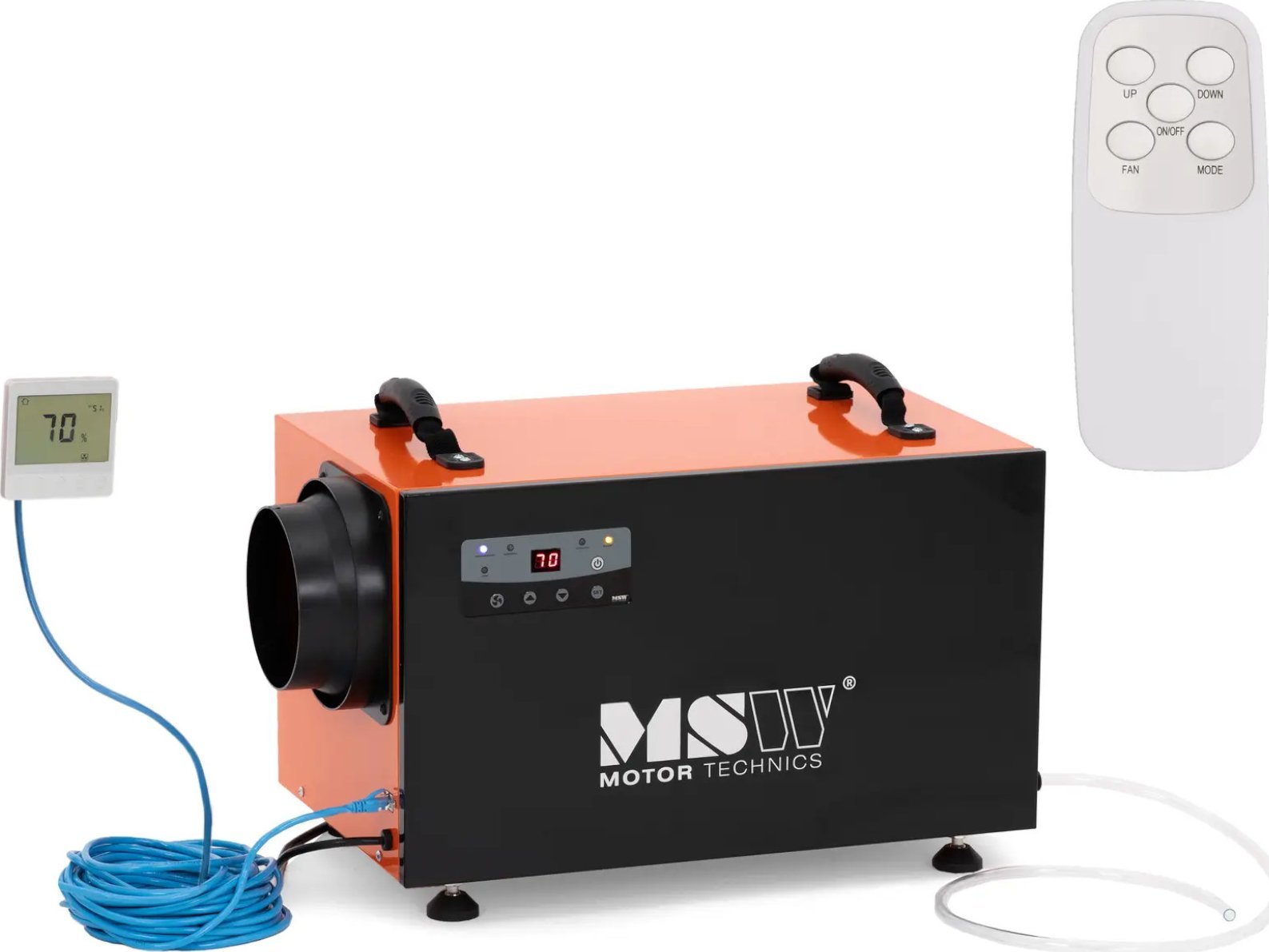 Osuszacz powietrza pochłaniacz wilgoci budowlany 280 m3/h do 55 m2 380 W Osuszacz powietrza pochłaniacz wilgoci budowlany 280 m3/h do 55 m2 380 W