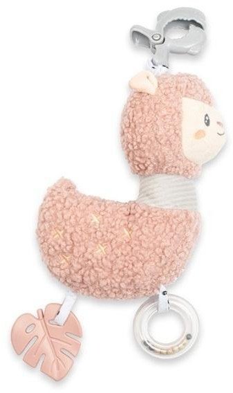 Zawieszka pluszowa pozytywką i klipsem Lama