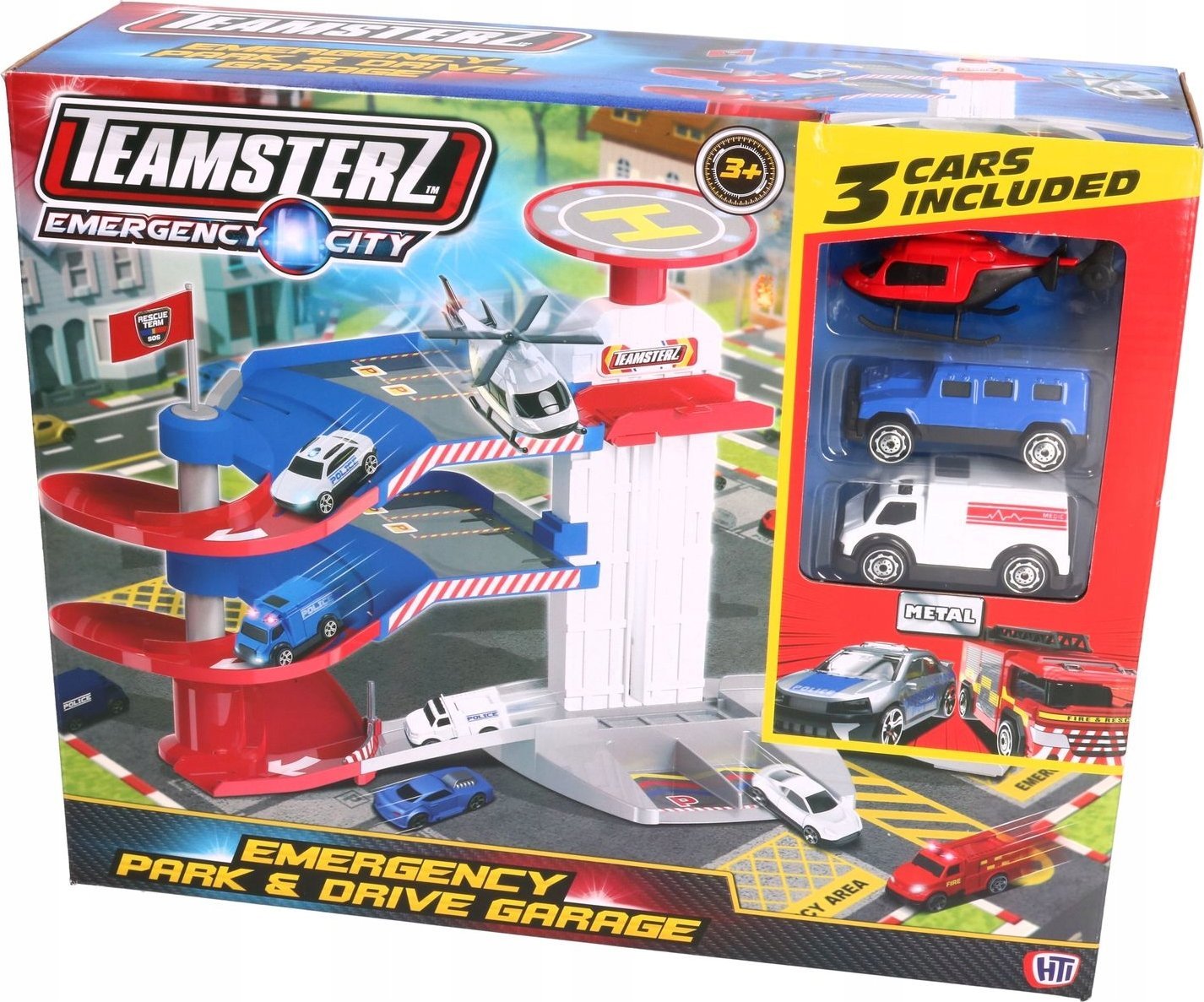 Teamsterz TEAMSTERZ garaż 3-piętrowy+3autka 1417612 /8