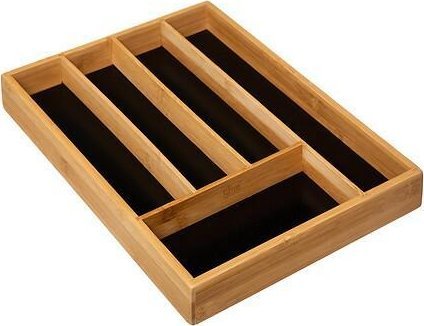 5five Organizer na sztućce, 5 przegródek, wkład bambusowy