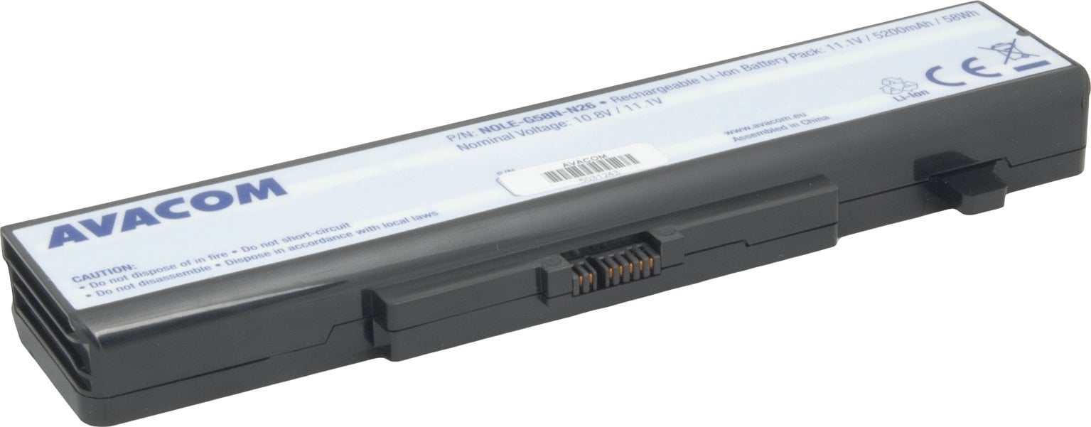 Bateria Avacom baterie pro Lenovo IdeaPad G580, Z380, Y580 series Li-Ion 11,1V 5200mAh