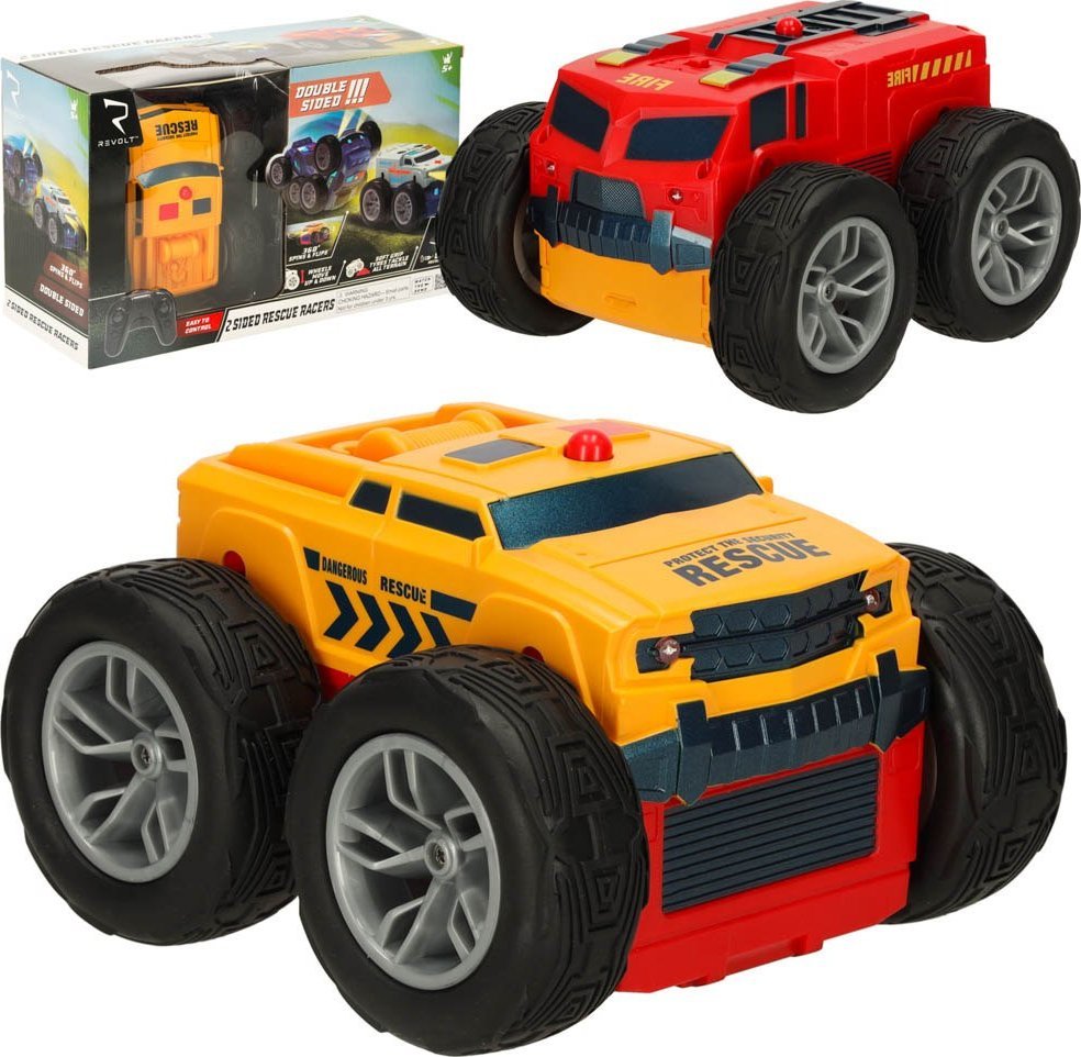 Samochód auto na pilota Revolt 2 Sided Rescue Racer mega transformacja obrót 360 4WD Kik sp. z o.o. sp. k.