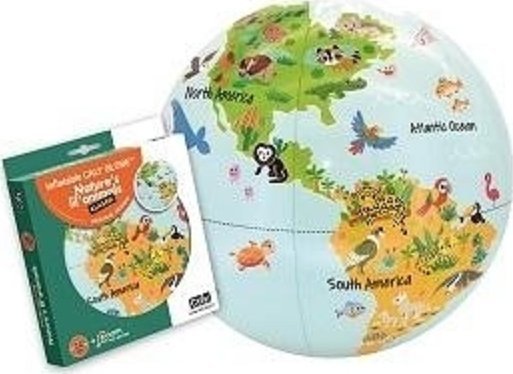 MG Piłka Caly Globus 30 cm - Małe zwierzęta natury