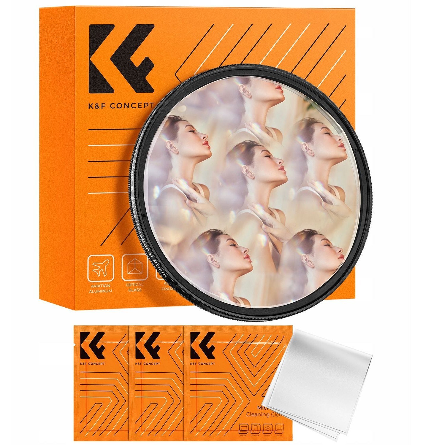 Filtr Kalejdoskop Kaleidoscope 6x Na 67mm 67 K&f / Sześciokątny Hexagonal / Kf01.2805v1