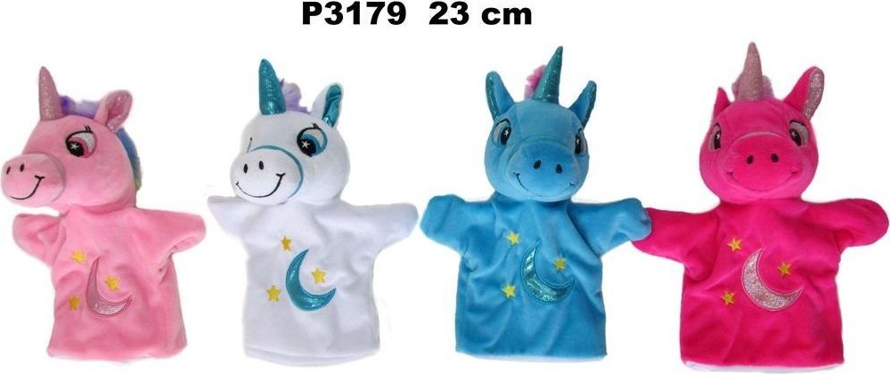 Sun-Day Pacynki jednorożcce 4kol 23cm