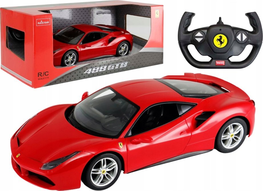 Rastar Auto Rastar 1:14 Ferrari 488 GTB Czerwone