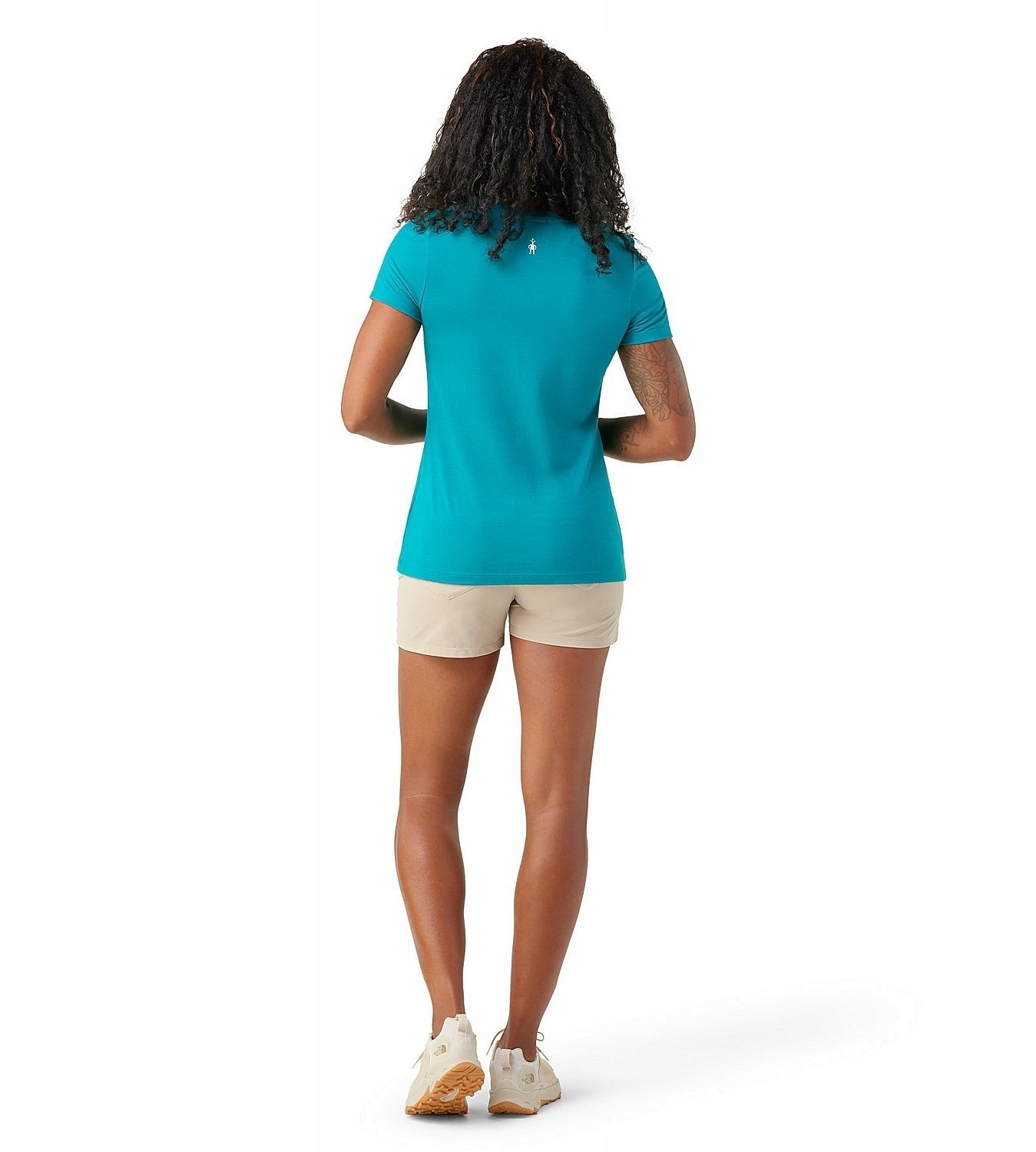 Smartwool W'S Sage Plant Graphic Short Sleeve Tee Slim Fit, L39, XS