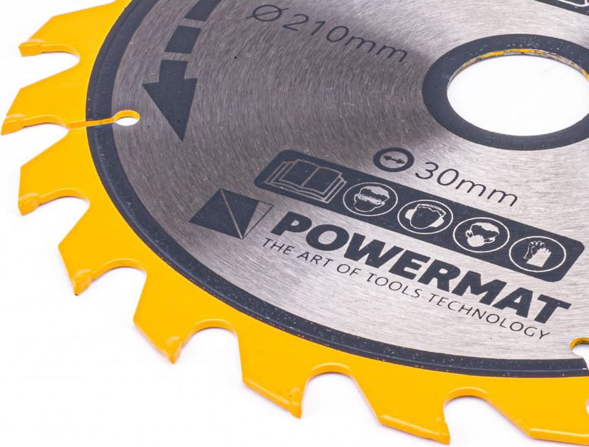 Powermat Tarcza widiowa do drewna Powermat (210 mm, 30 mm, 24 zęby)