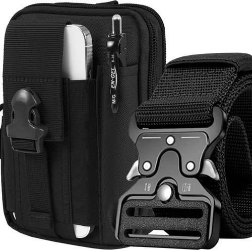 Trizand Nerka taktyczna + pasek czarna Trizand 24321