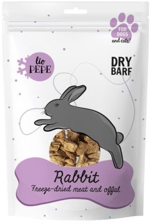 Paka Zwierzaka Lio Pepe Przysmak Rabbit (królicza wątróbka) XL 180g