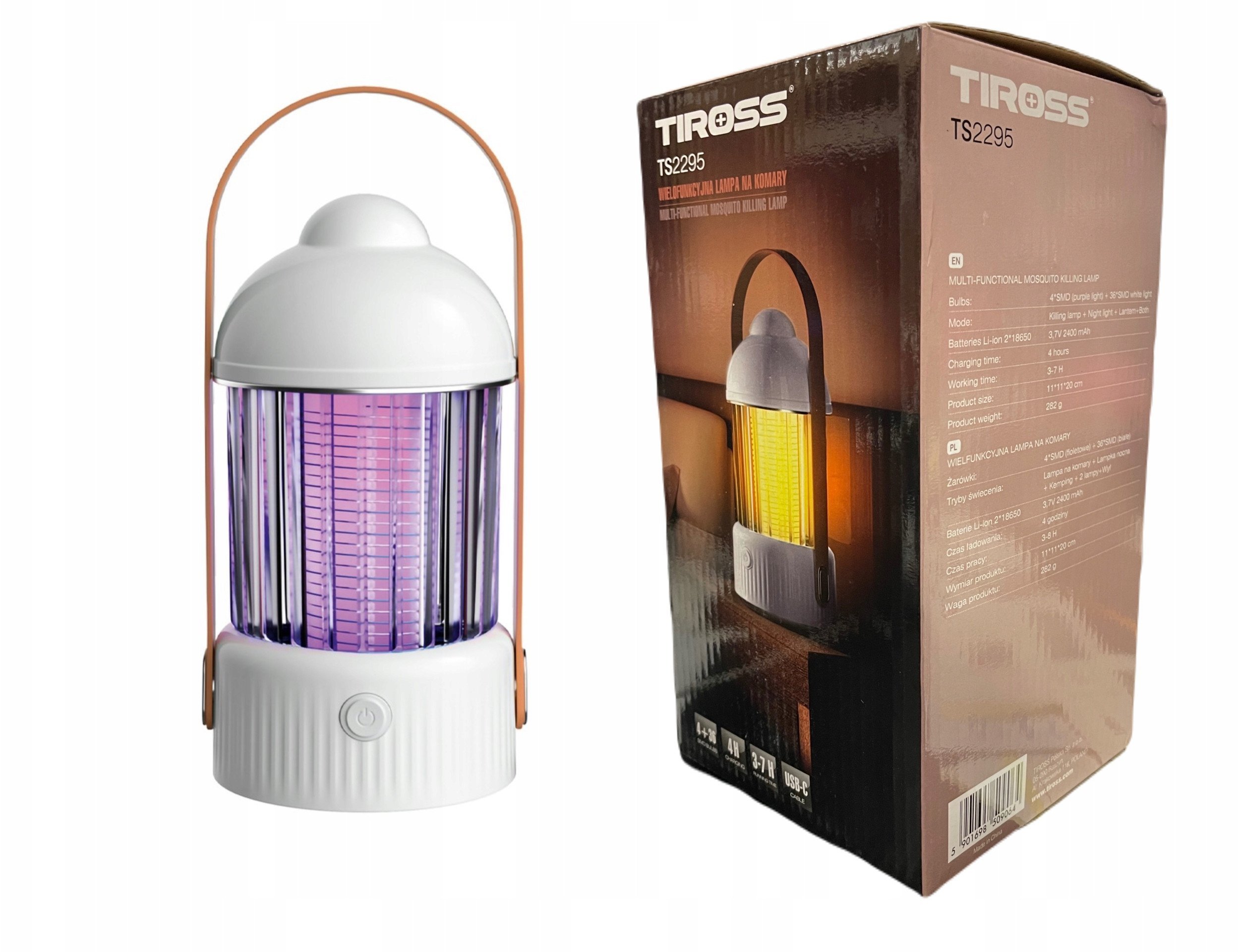Lampa owadobójcza Tiross TS-2295