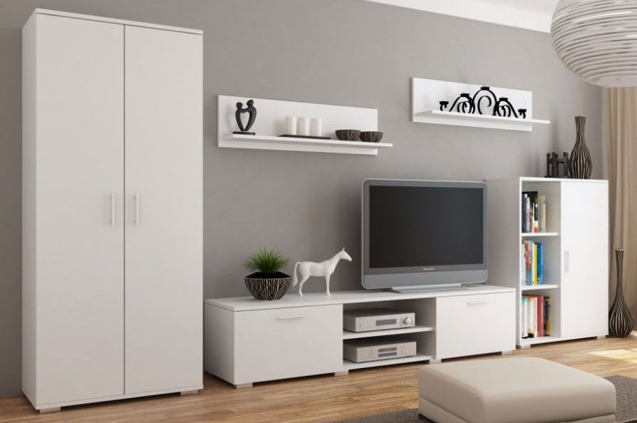 Elior Komplet mebli Pixelo 4X - biały