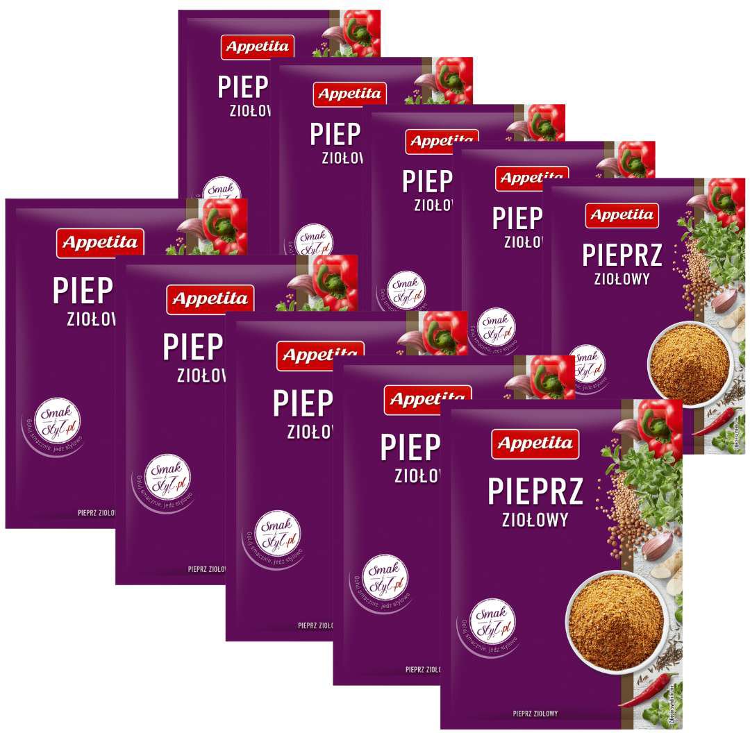 Appetita Pieprz ziołowy 20 g x 10 sztuk