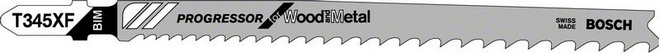 Bosch Brzeszczot do wyrzynarek Progressor for Wood and Metal T 345 XF 2608634994