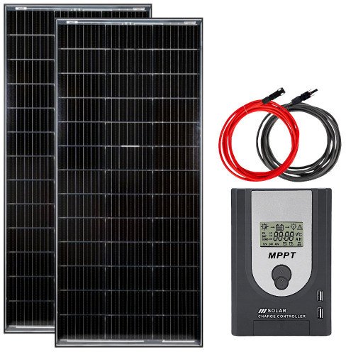 Zestaw solarny 380W Bifacjalny