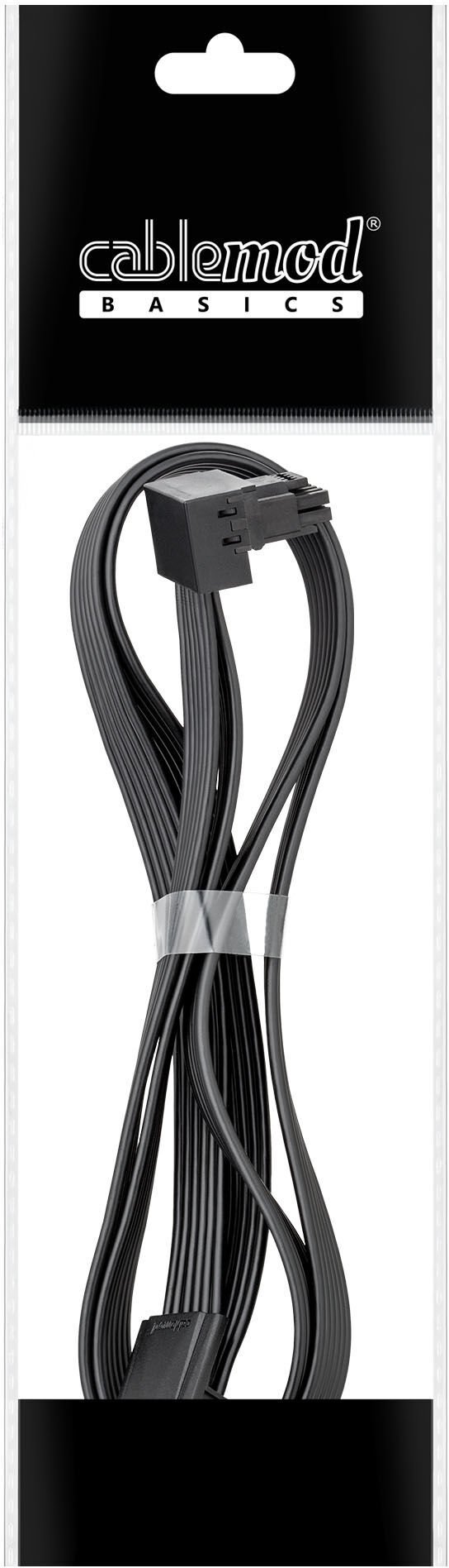 CableMod Basics Uniwersalne 12V-2x6-Kabel 90 Złącze 16-Pin do 16-Pin czarny 60 cm var. B