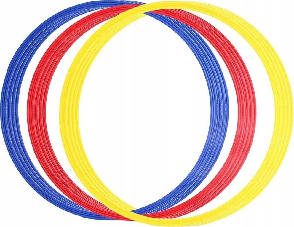 Korbi DRABINKA KOORDYNACYJNA TRENINGOWA 10szt KOŁA