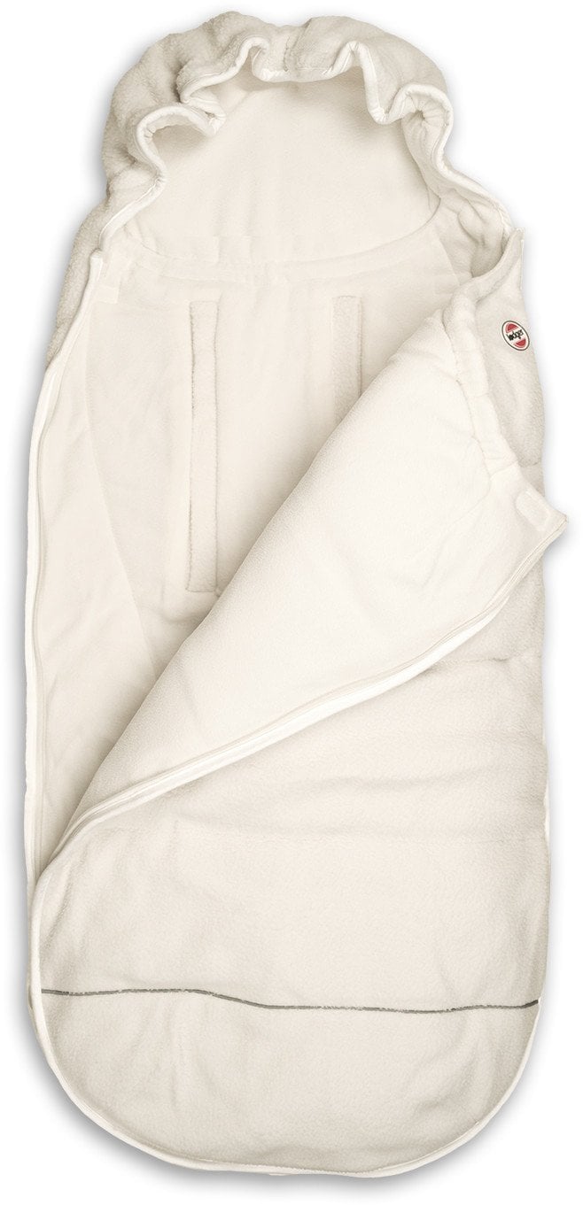 New! Lodger Mini Bunker Teddy all-season sleeping bag for car seats Cloud Dancer BKM 101