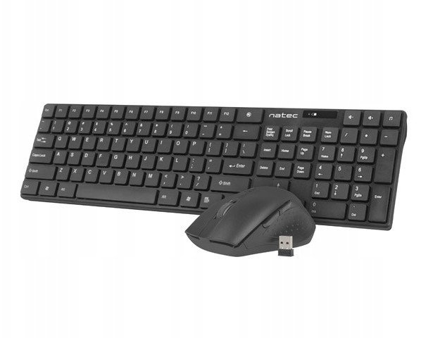 NATEC Zestaw 2 w 1 klawiatura + mysz Stingray US /