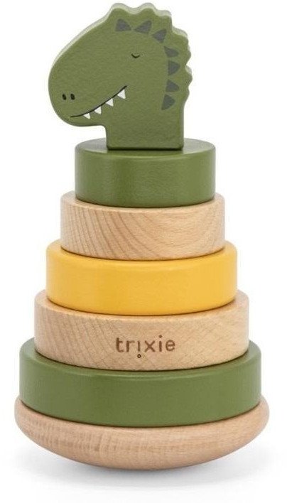 Piramida drewniana Dinozaur