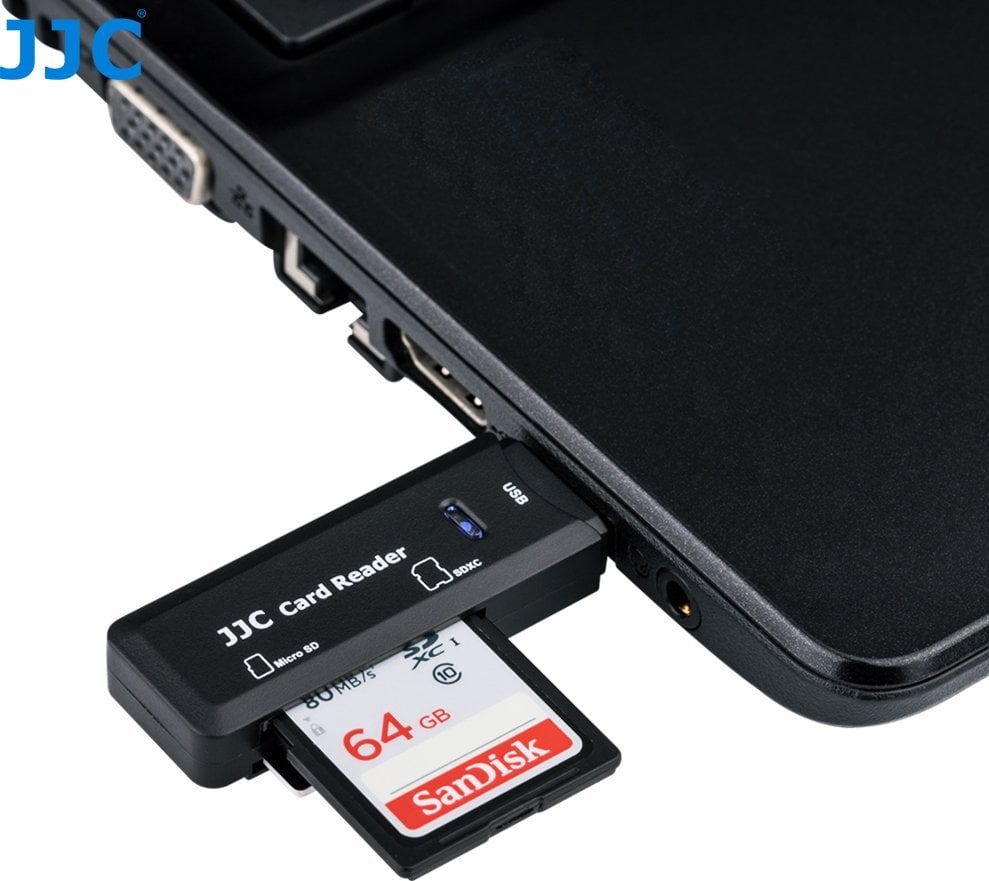 Czytnik JJC Czytnik kart pamięci JJC USB SD i microSD (SDXC, SDHC)