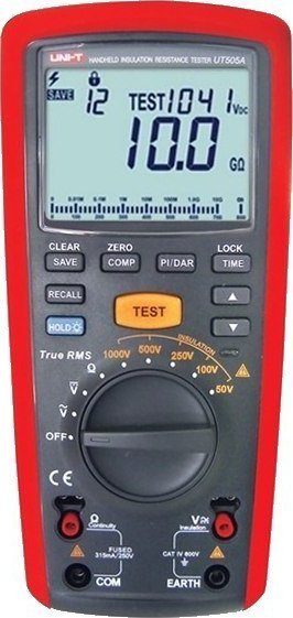 Uni-T Miernik rezystancji izolacji model UT505A