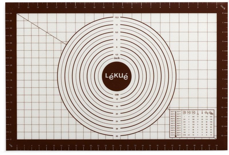 Lekue Mīklas pamatne silikona 60x40 cm - White