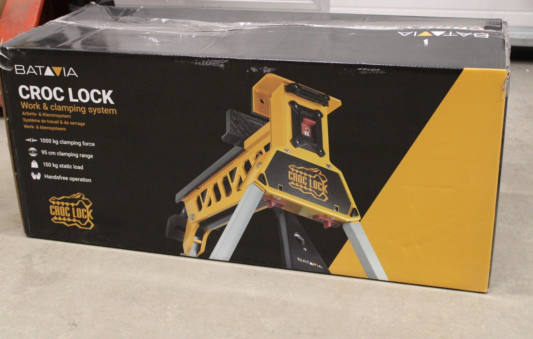 Candy Batavia B.V. Croc Lock Workbench and Clamping Station