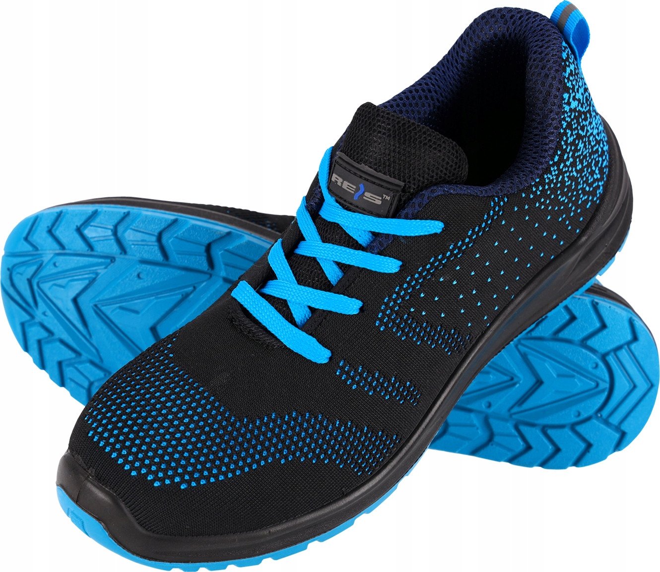 BRDROP S1 SR FO - Półbuty bezpieczne stalowy podnosek tkanina podeszwa antypoślizgowa olejoodporna antyelektrostatyczna elementy - bn 39