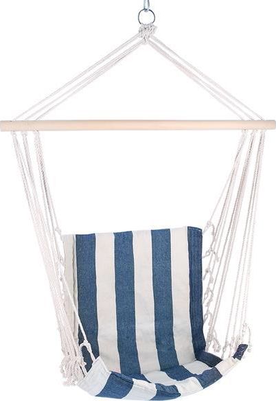 Nils Extreme Krzesło Brazylijskie Biało-niebieskie NC3101