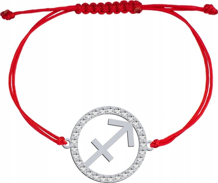Radziszewska Jewellery Srebrna Bransoletka Znak Zodiaku STRZELEC