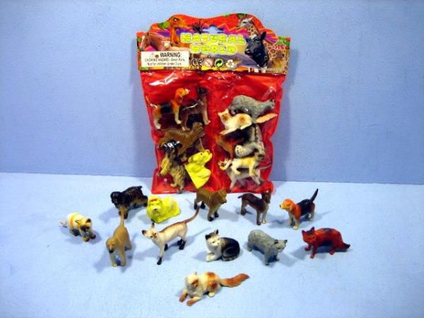Figurka Hipo Koty, Psy w worku 12szt. (HHS016)