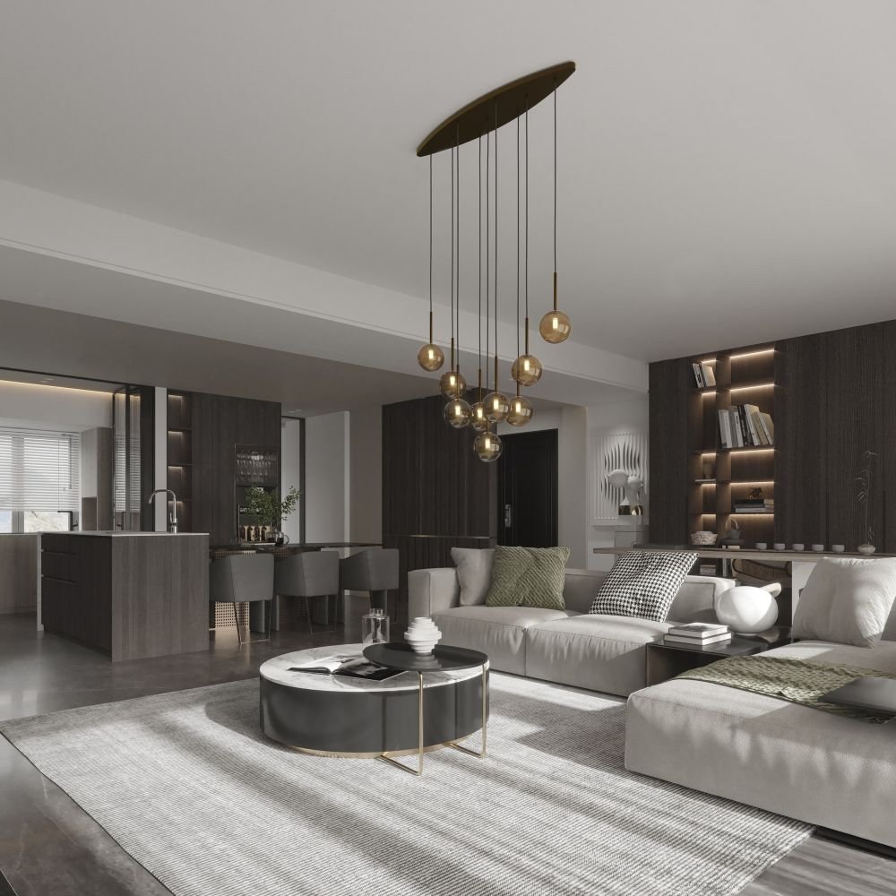 Lampa wisząca ESTERA BROWN 6149 TK Lighting