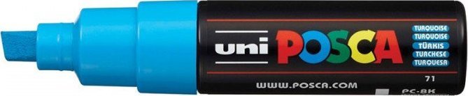Uni MARKER PLAKATOWY UNI POSCA PC-8K TURKUSOWY