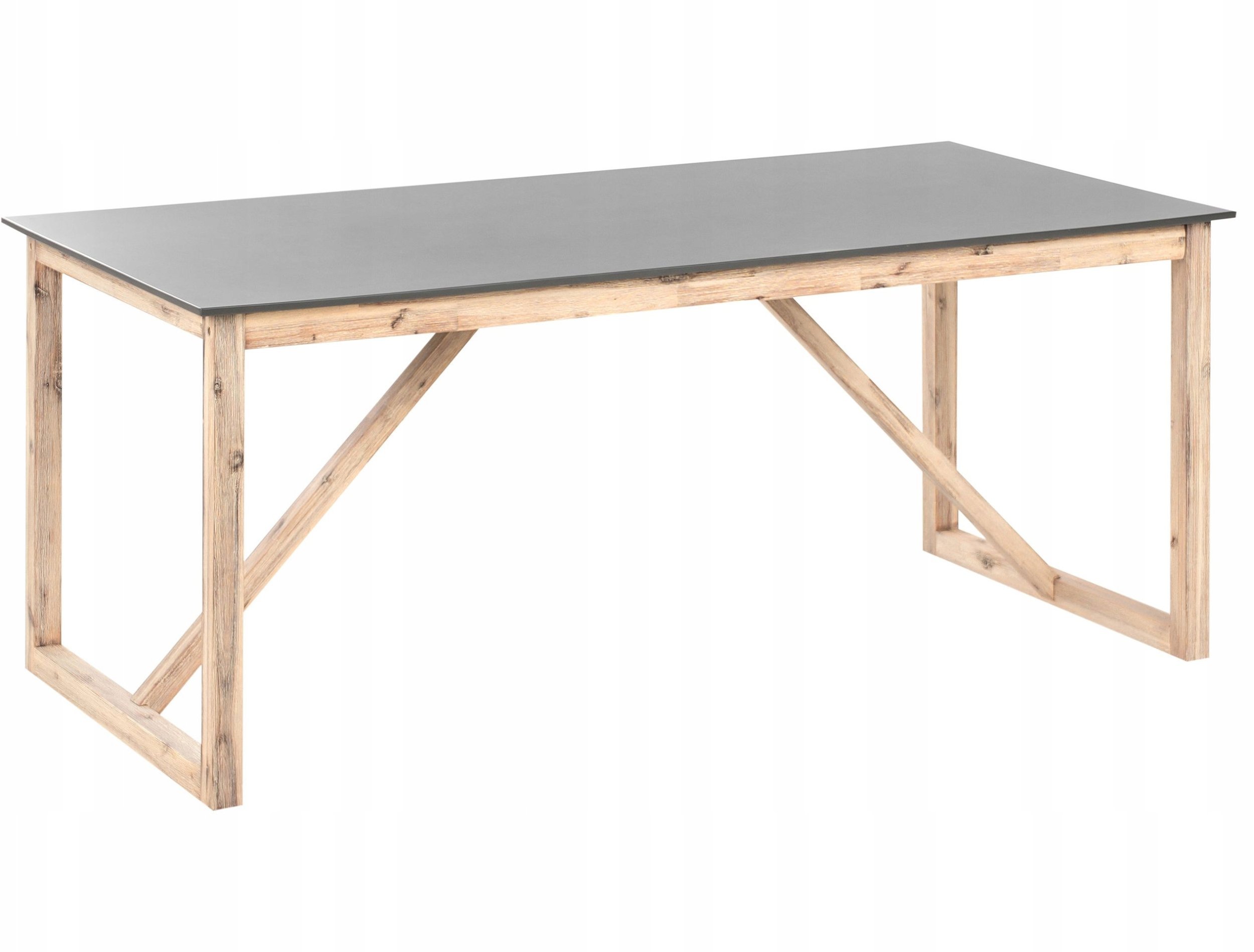 Stół ogrodowy NOTTERI 180 cm 90 cm Beton Szary