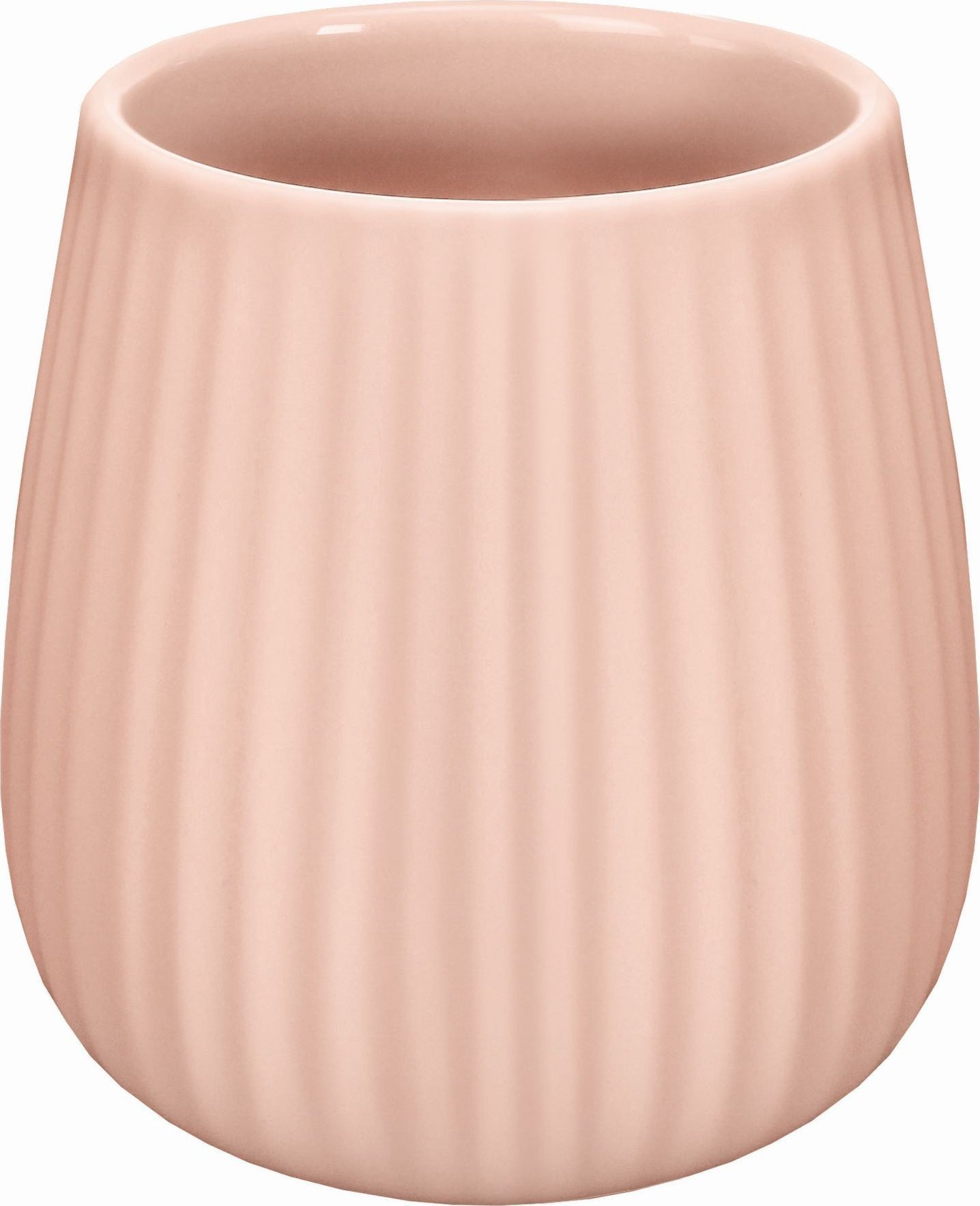 Kleine Wolke Kleine Wolke Groove Kubek łazienkowy różowy pastelowy