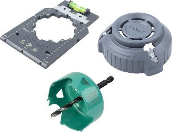 Wolfcraft Zestaw do montażu puszek elektrycznych w suchej zabudowie (WF5897000)