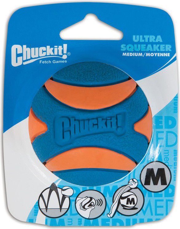 Chuckit! ULTRA SQUEAKER BALL MEDIUM (52068)