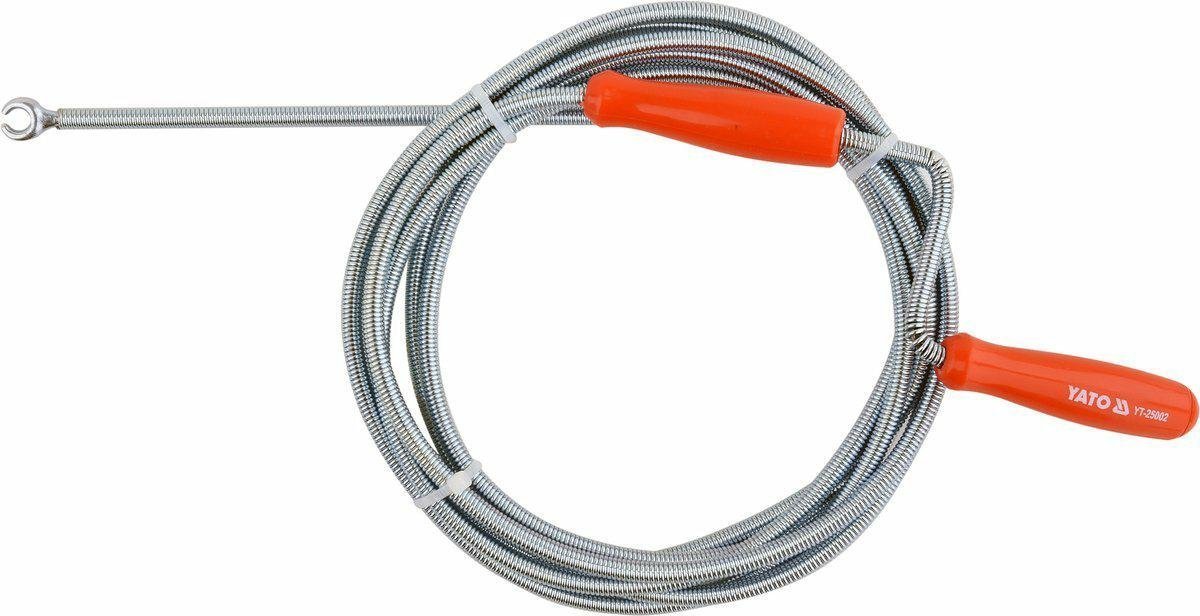 Yato YATO SPIRALA DO CZYSZCZENIA KANALIZACJI 3m x 6mm