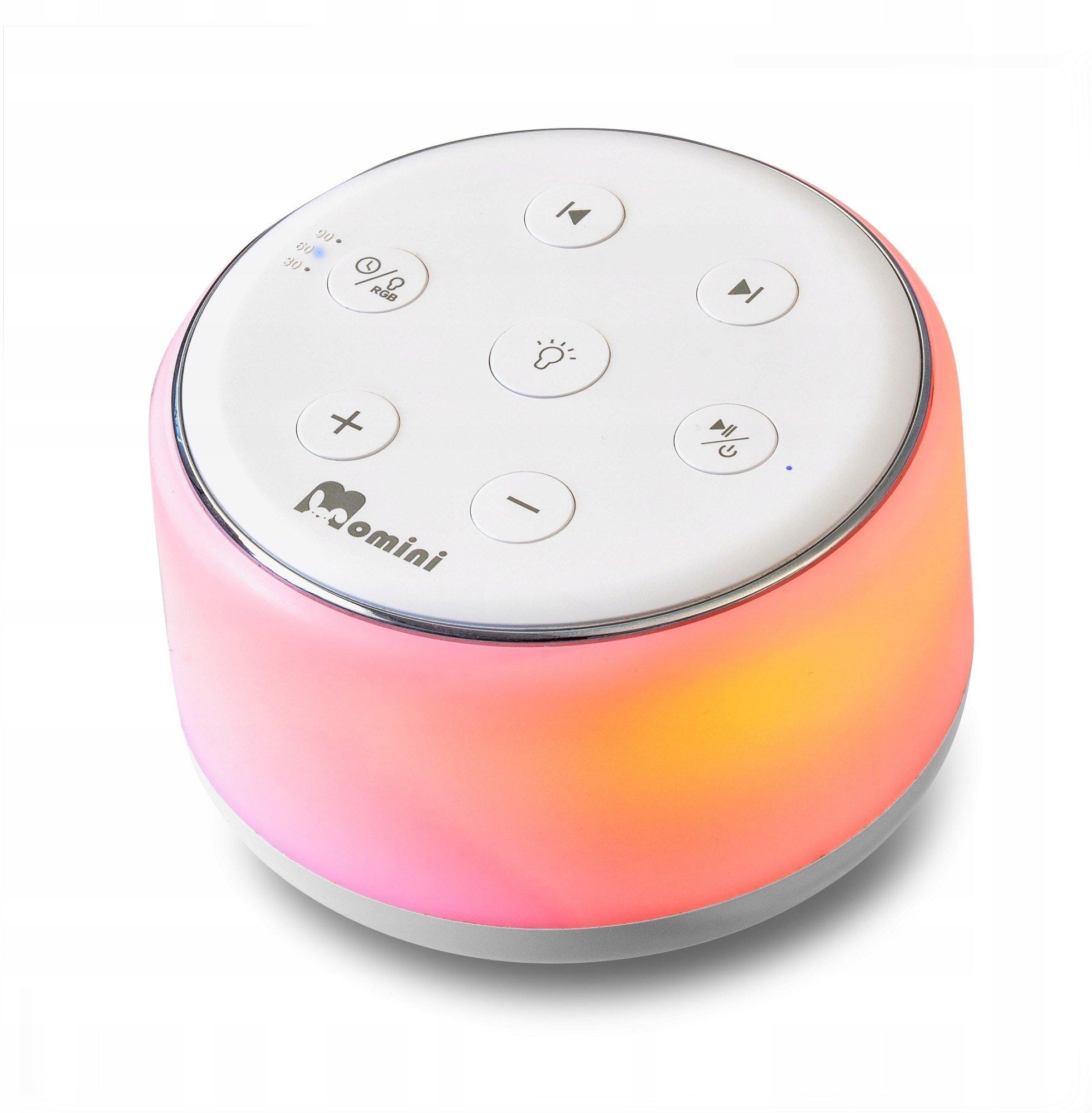 Momini biały noise lamp Lullumo