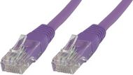 MicroConnect RJ-45/RJ-45 kat.6 U/UTP Fioletowy 0.5m (B-UTP6005P)
