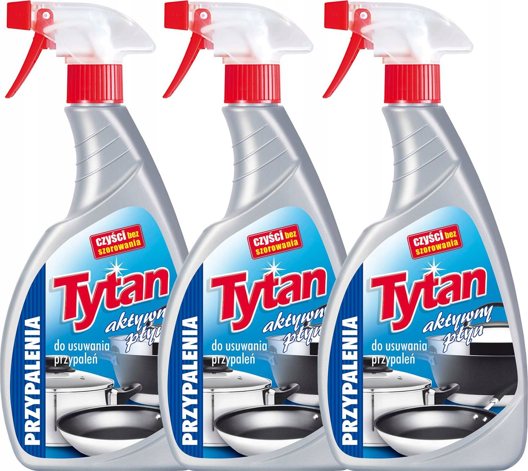 Tytan AKTYWNY PŁYN DO USUWANIA PRZYPALEŃ TYTAN500g PROMO