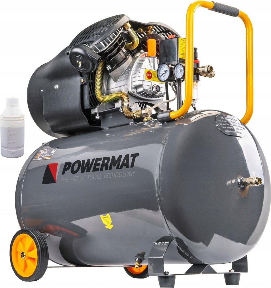 KOMPRESOR OLEJOWY 100L 8 BAR SPRĘŻARKA 230V 530l/min 4,7KM