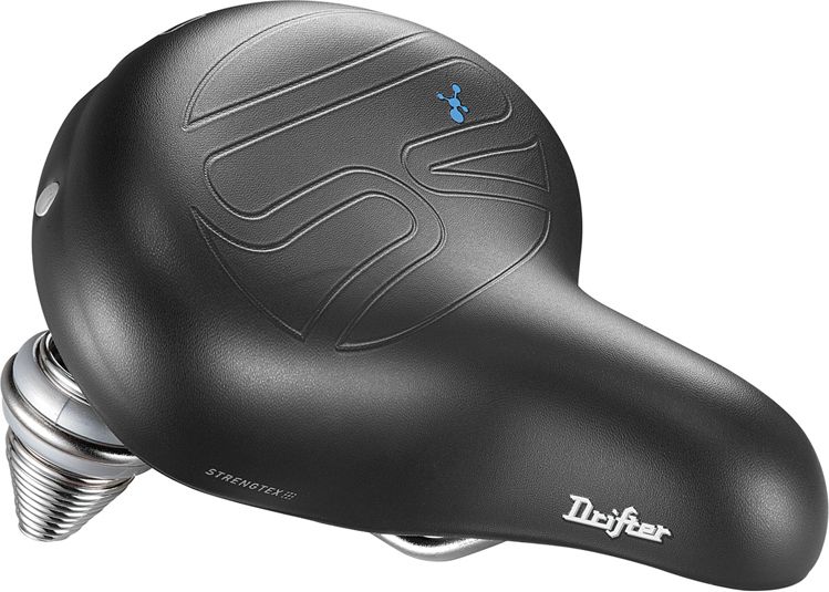 Selle Royal Siodło PREMIUM RELAXED 90st. DRIFTER MEDIUM STRENGTHEX Unisex Żelowe + Sprężyny Czarne (SR-5167UD0A15301)