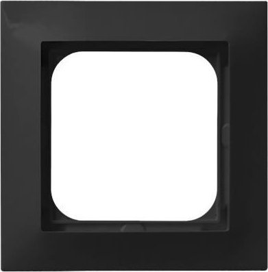 Ospel IMPRESJA Ramka pojedyncza czarny metalik R-1Y/33