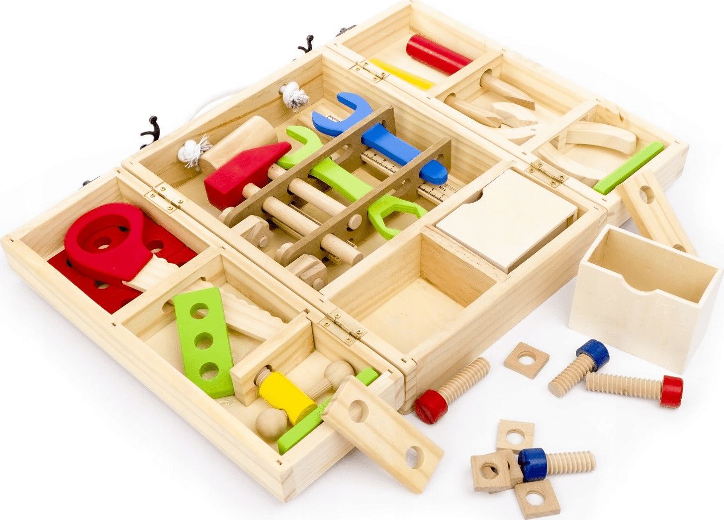 Norimpex Narzędzia drewniane w skrzynce Warsztat