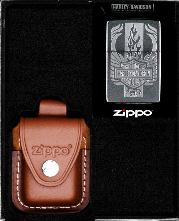 Zestaw ZIPPO Zapalniczka HARLEY DAVIDSON 9 Prezentowy No2